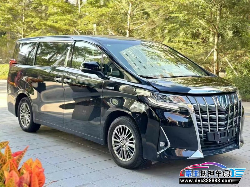 21年丰田埃尔法轿车抵押车出售