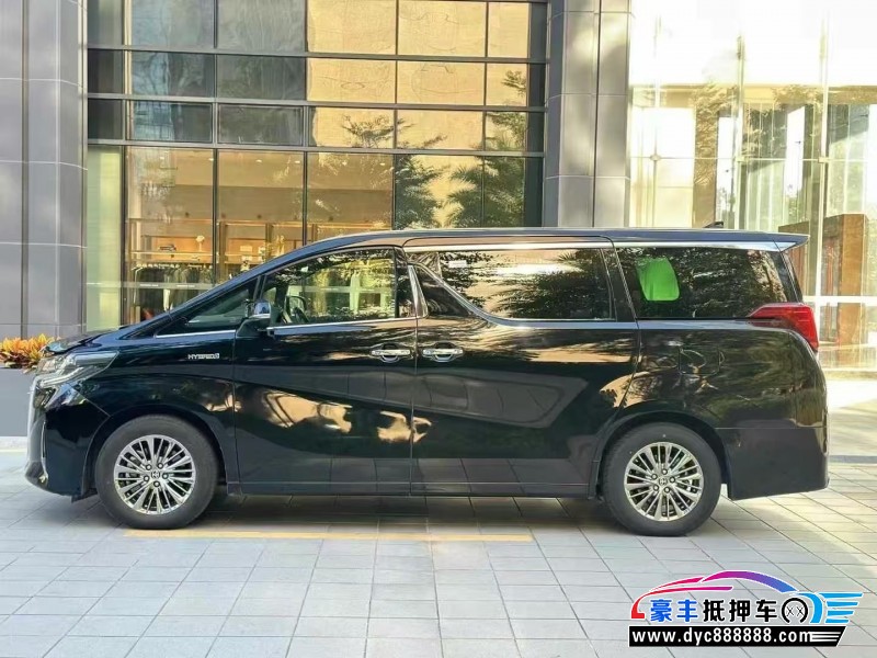 21年丰田埃尔法轿车抵押车出售