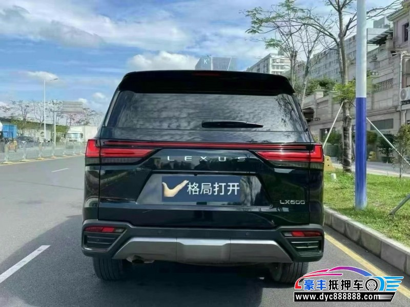 23年雷克萨斯LX轿车抵押车出售