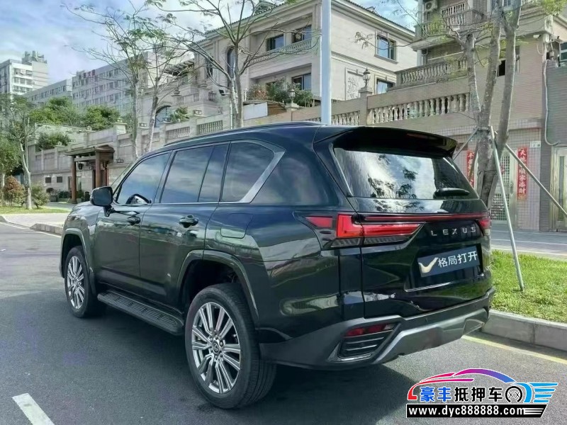 23年雷克萨斯LX轿车抵押车出售