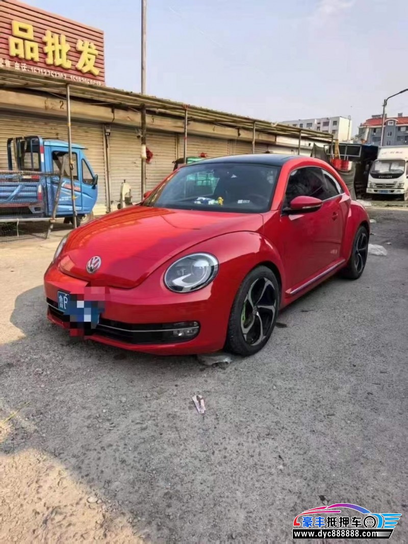 16年大众甲壳虫轿车抵押车出售
