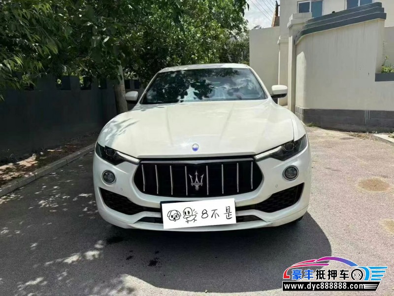 17年玛莎拉蒂莱万特轿车抵押车出售