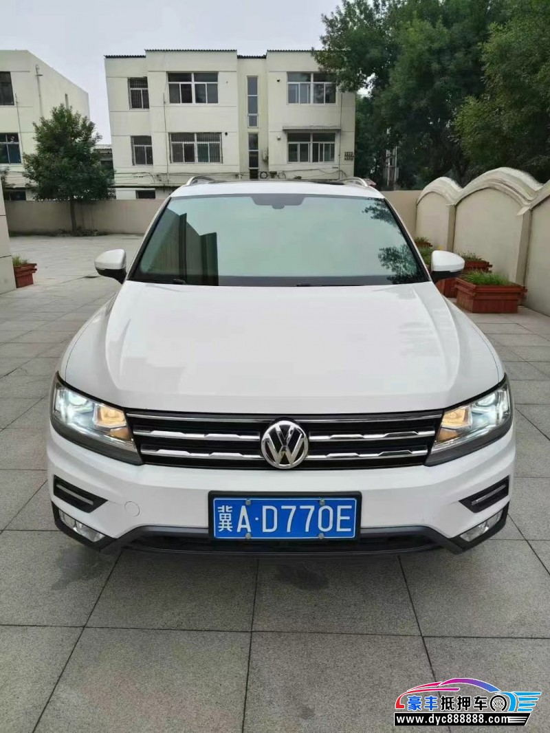 18年大众途观轿车抵押车出售