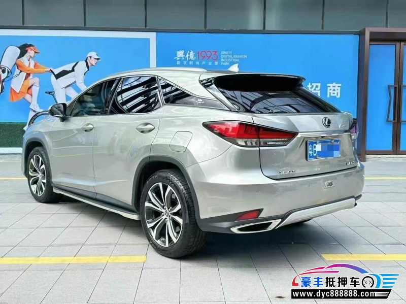 19年雷克萨斯RX轿车抵押车出售