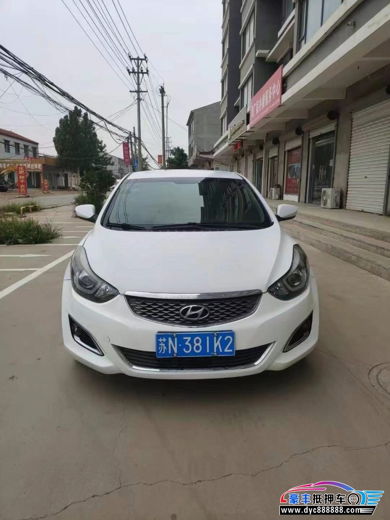 18年现代朗动轿车抵押车出售