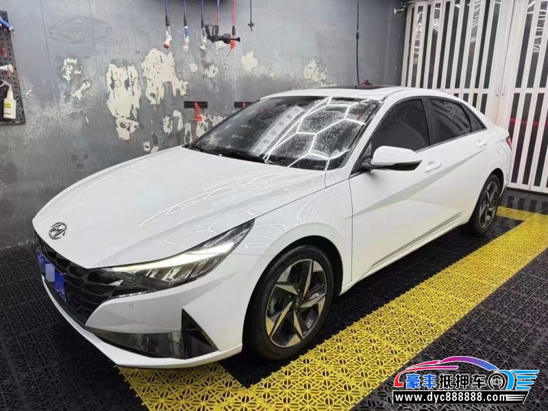 22年现代伊兰特轿车抵押车出售