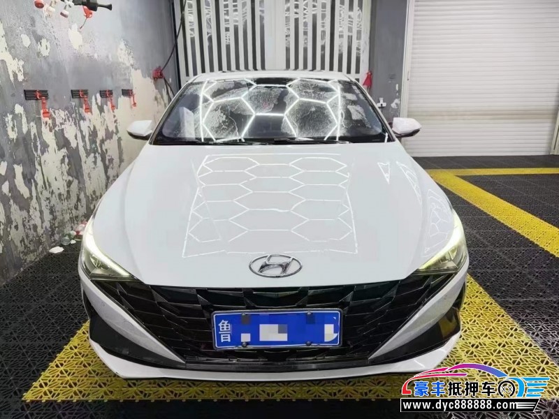 22年现代伊兰特轿车抵押车出售