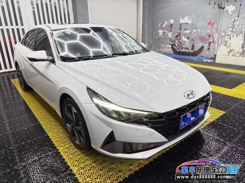 22年现代伊兰特轿车抵押车出售