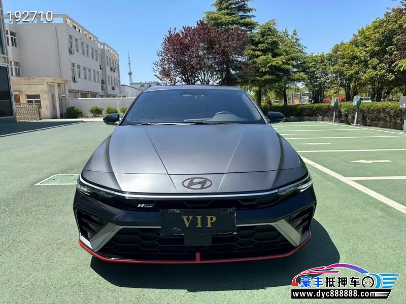 24年现代伊兰特轿车抵押车出售