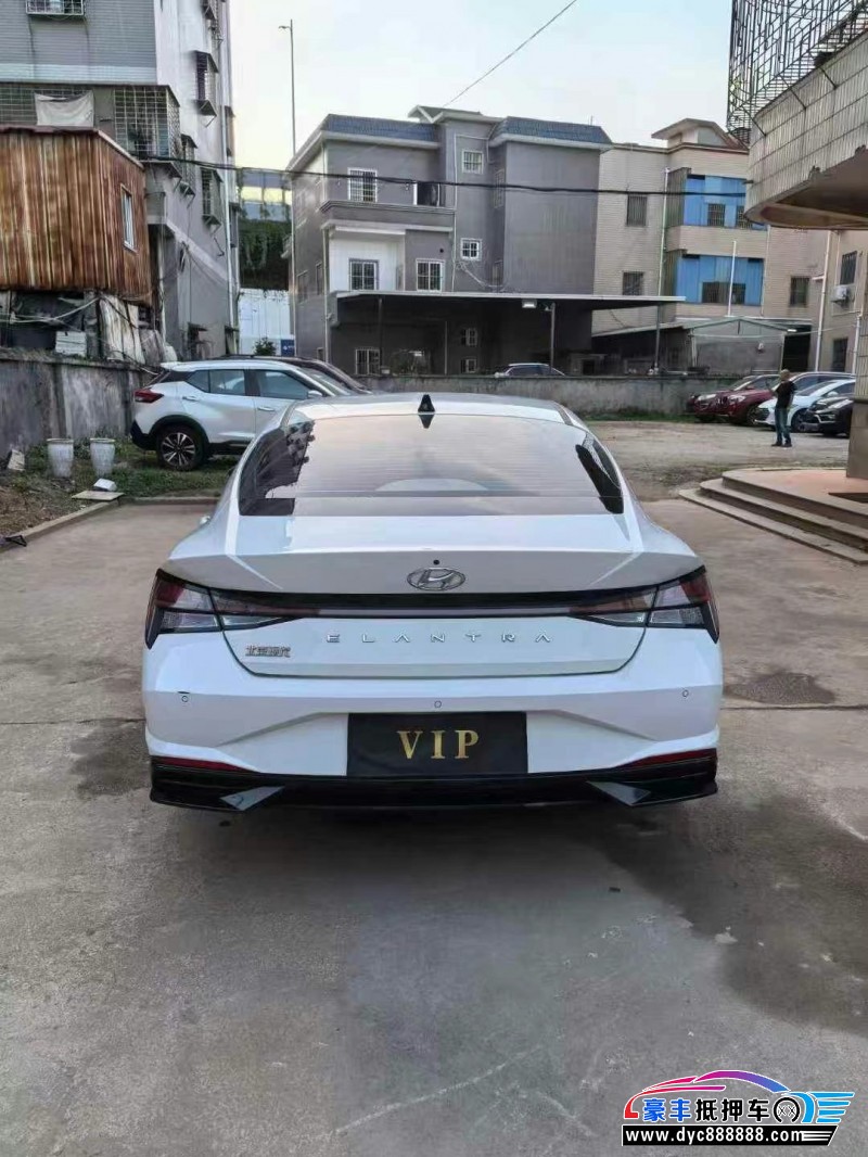 23年现代伊兰特轿车抵押车出售