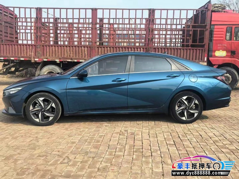 23年现代伊兰特轿车抵押车出售