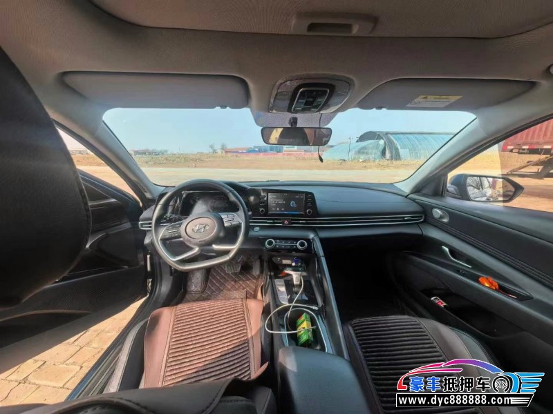 23年现代伊兰特轿车抵押车出售