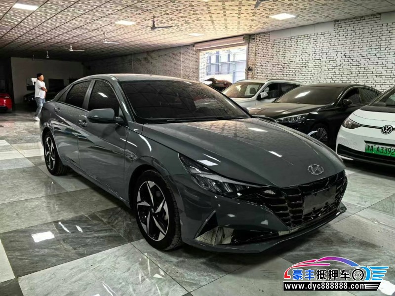 23年现代伊兰特轿车抵押车出售