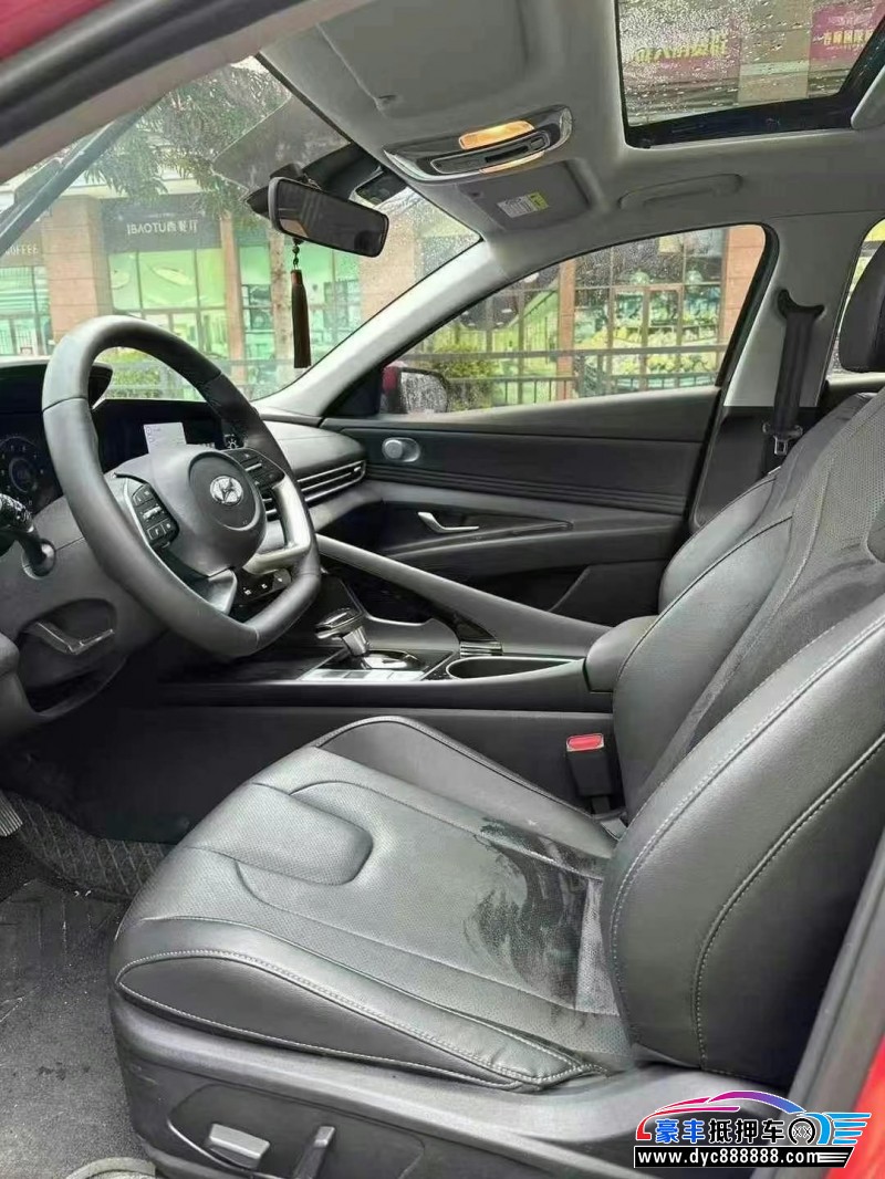 23年现代伊兰特轿车抵押车出售