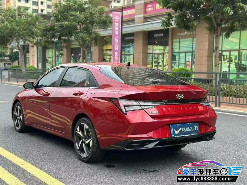 23年现代伊兰特轿车抵押车出售