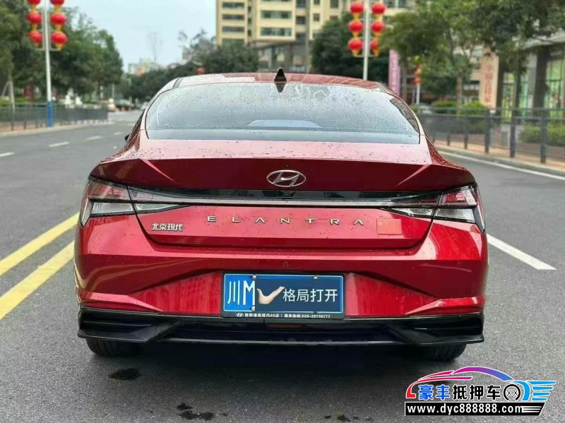 23年现代伊兰特轿车抵押车出售