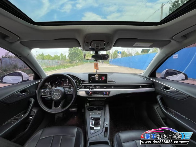 17年奥迪A4L轿车抵押车出售