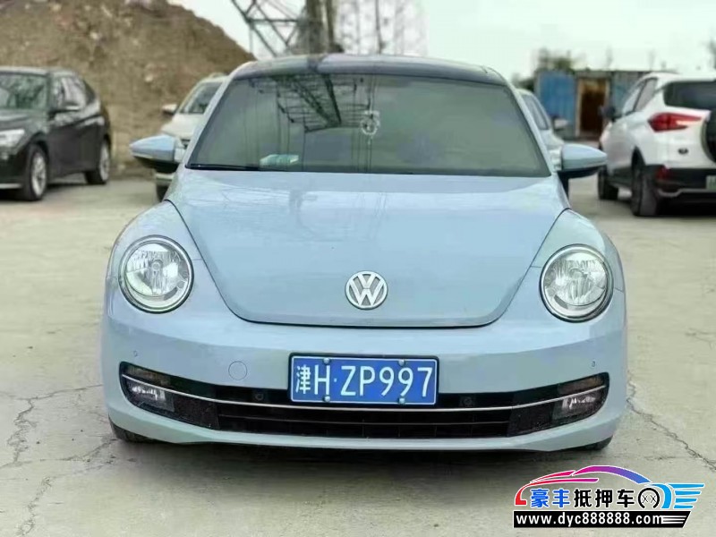 13年大众甲壳虫轿车抵押车出售