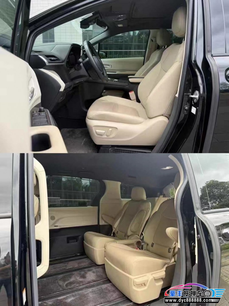 24年丰田塞纳轿车抵押车出售