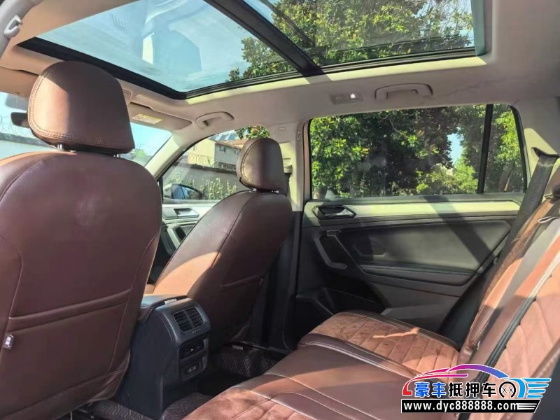 18年大众途观轿车抵押车出售