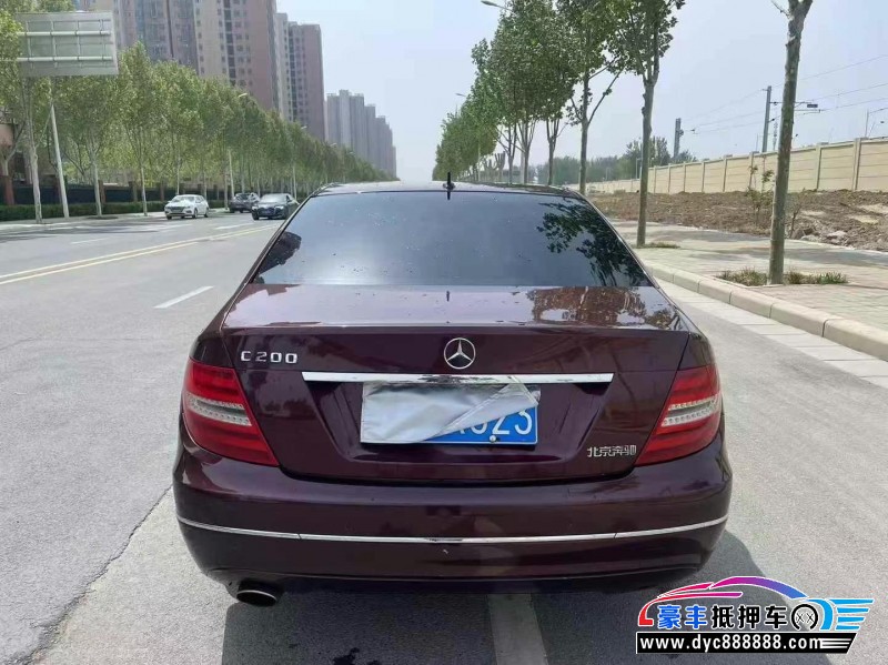 12年奔驰C轿车抵押车出售