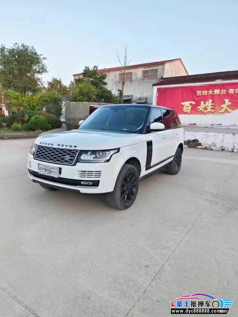 16年路虎揽胜行政轿车抵押车出售
