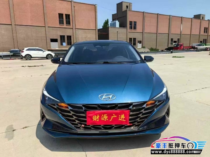 抵押车出售23年现代伊兰特轿车