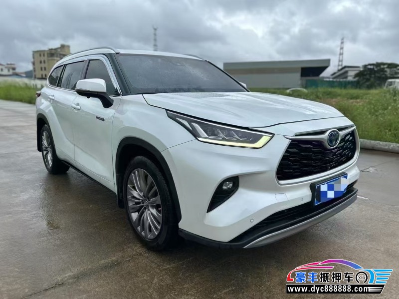 22年丰田汉兰达轿车抵押车出售