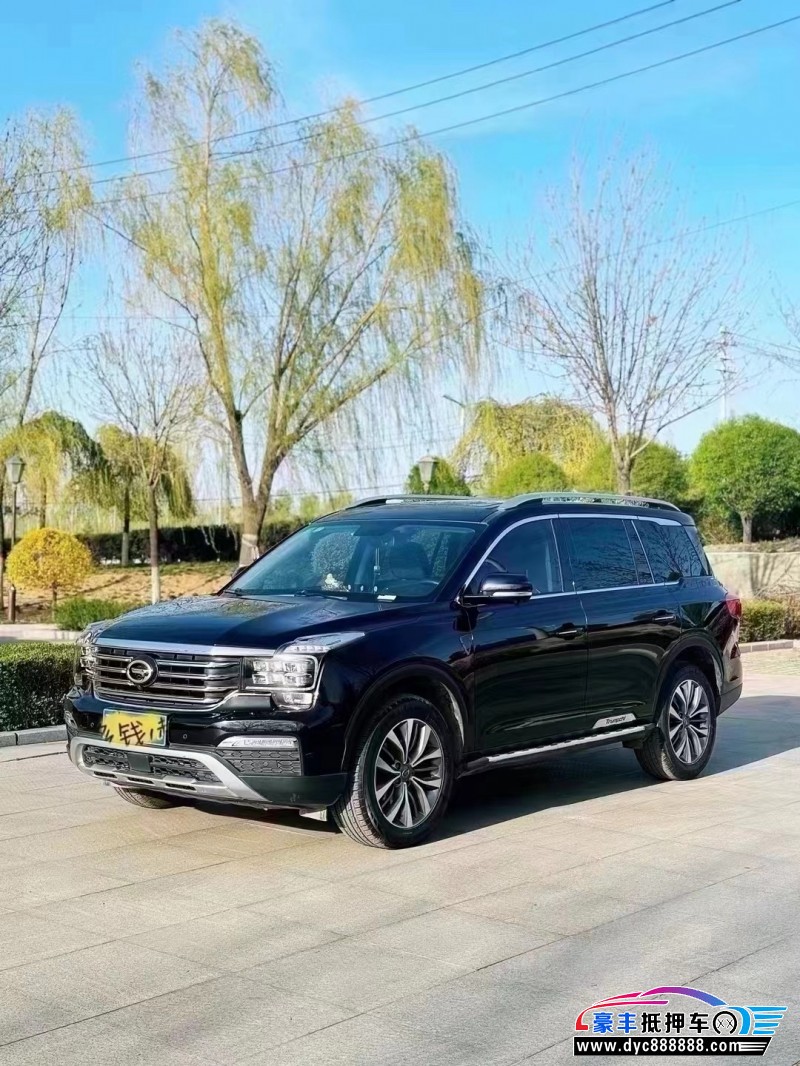 19年传祺GS8SUV抵押车出售