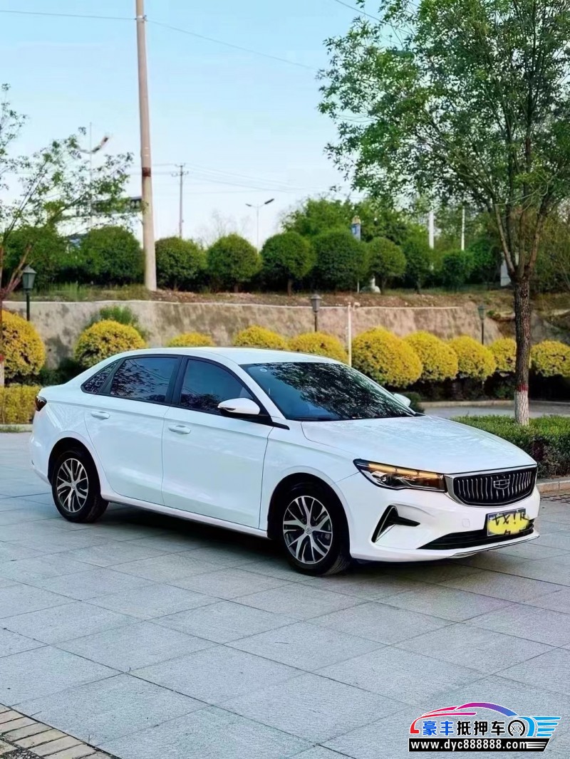 23年吉利帝豪轿车抵押车出售