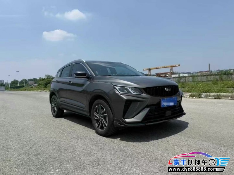 23年吉利缤越轿车抵押车出售