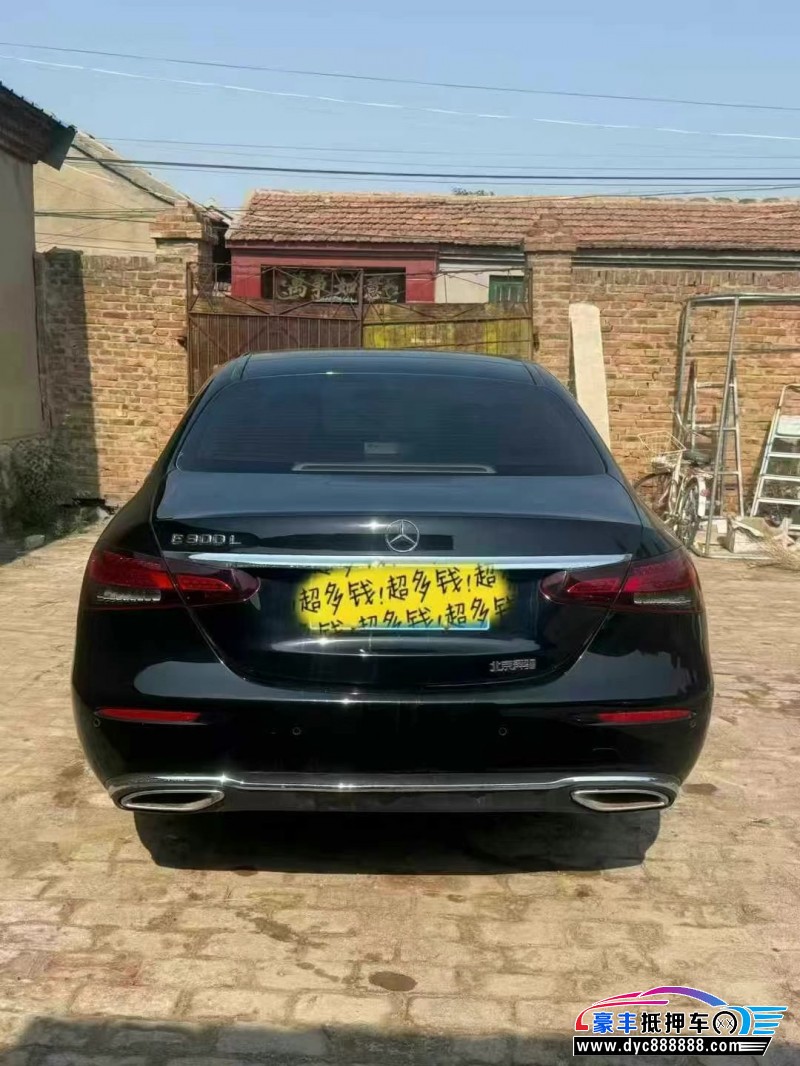 23年奔驰E轿车抵押车出售