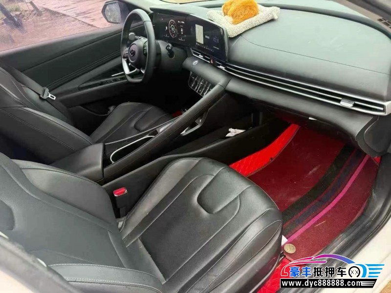 23年现代伊兰特轿车抵押车出售