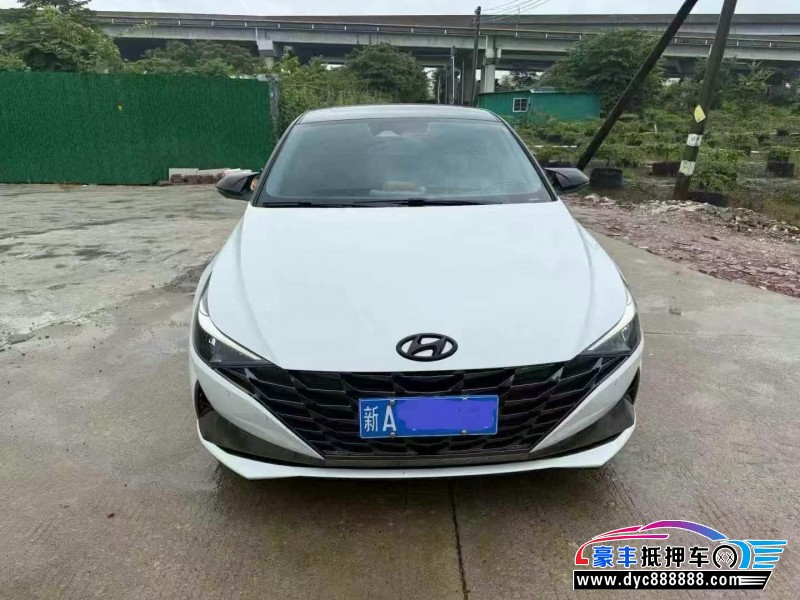 23年现代伊兰特轿车抵押车出售