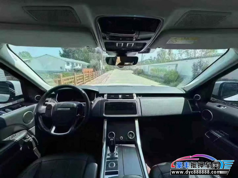 21年路虎揽胜运动版轿车抵押车出售