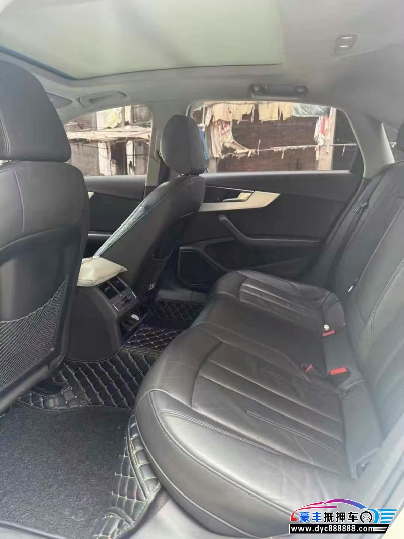 17年奥迪A4L轿车抵押车出售