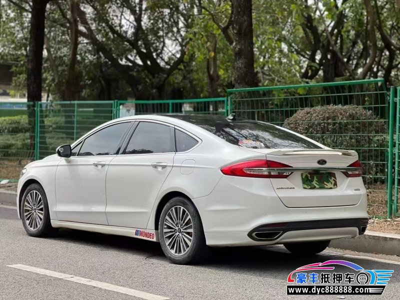 19年福特蒙迪欧轿车抵押车出售