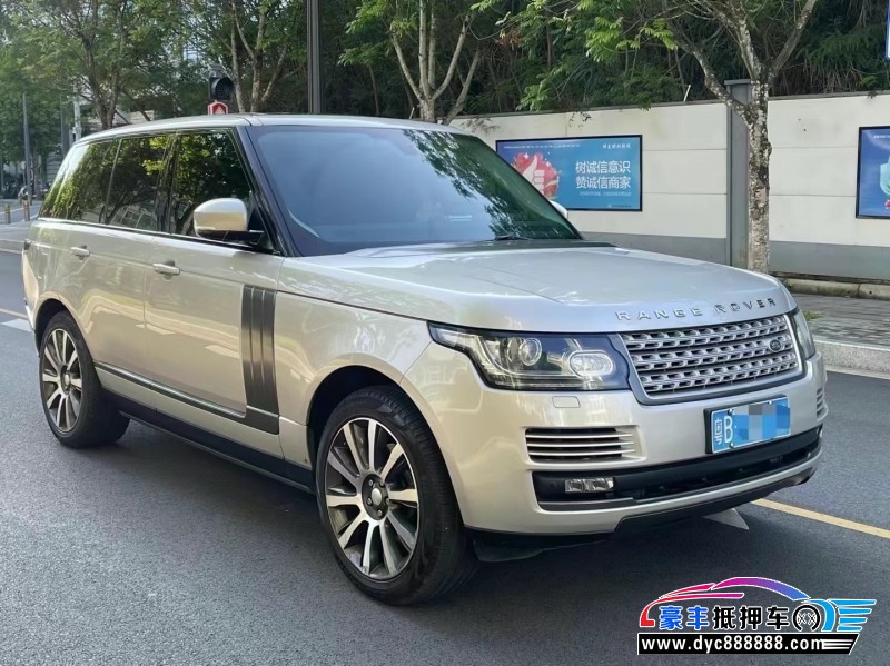 14年路虎揽胜行政轿车抵押车出售