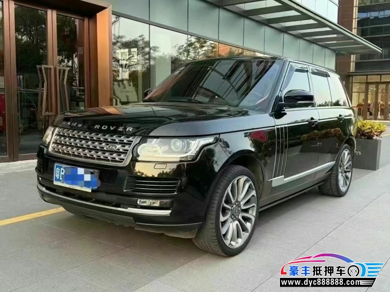 16年路虎揽胜行政轿车抵押车出售