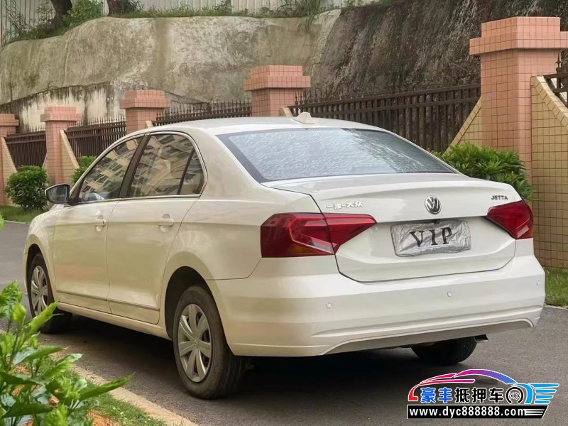 18年大众捷达轿车抵押车出售