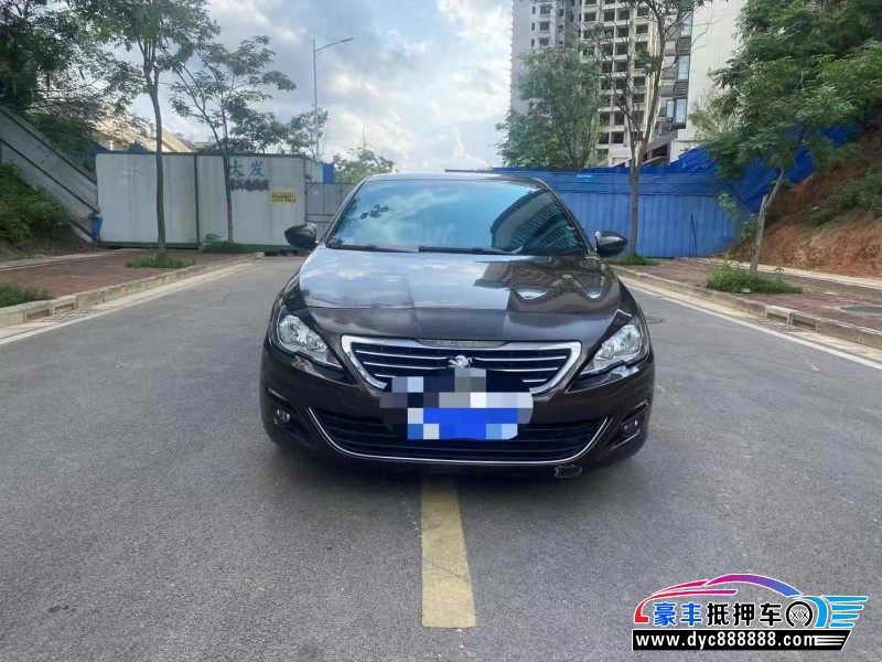 16年标致408轿车抵押车出售