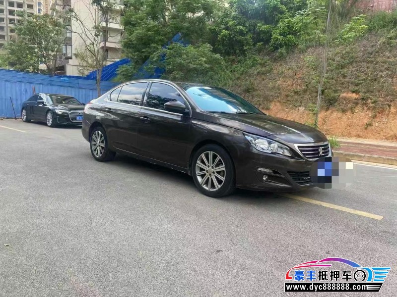 16年标致408轿车抵押车出售