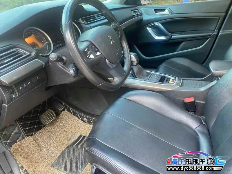 16年标致408轿车抵押车出售