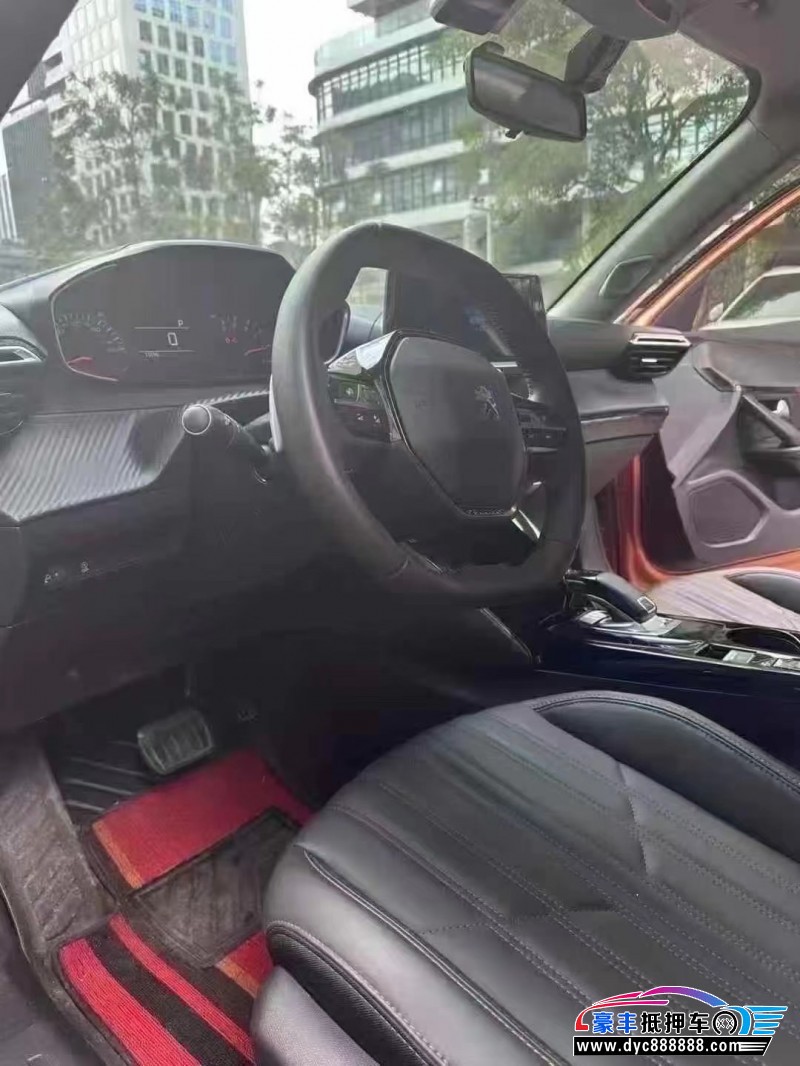 22年标致2008轿车抵押车出售