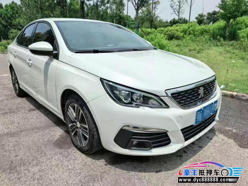19年标致308轿车抵押车出售
