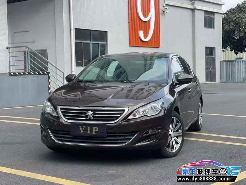 16年标致408轿车抵押车出售