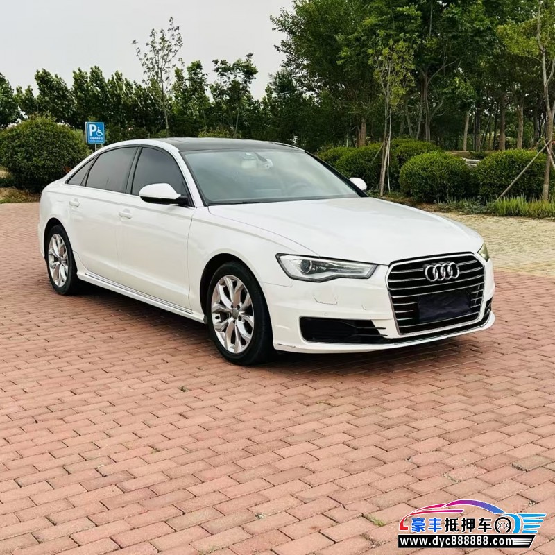 17年奥迪A6L轿车抵押车出售