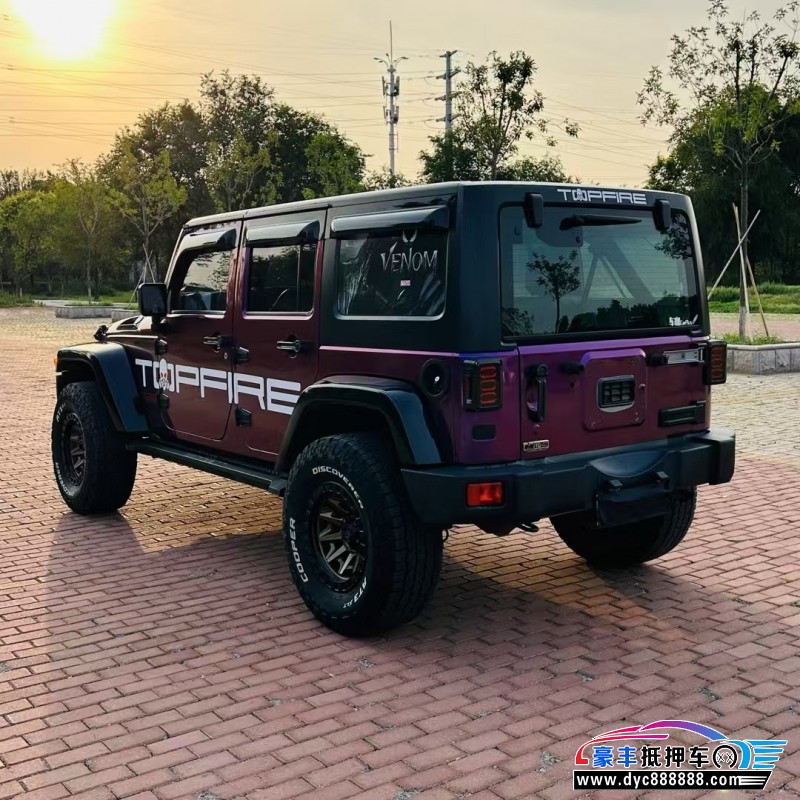 18年Jeep牧马人SUV抵押车出售