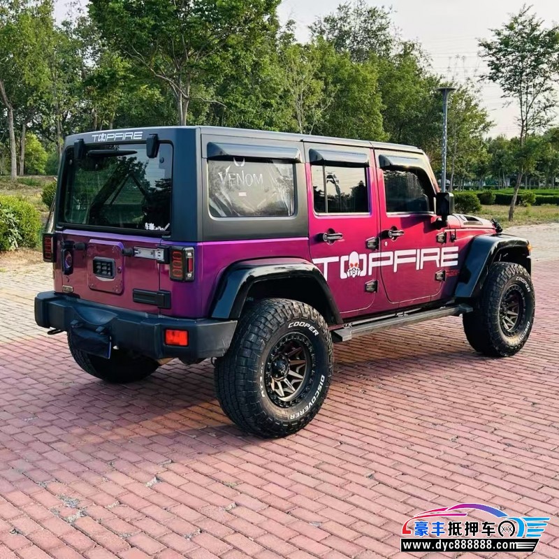 18年Jeep牧马人SUV抵押车出售