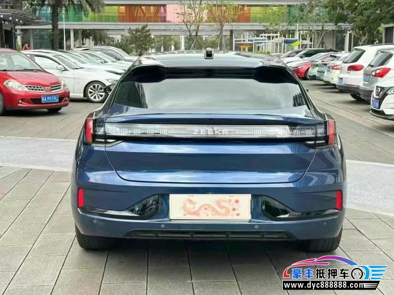 23年极氪001轿车抵押车出售